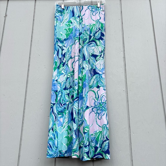Lilly Pulitzer Party Thyme Palazzo Pants - Picture 3 of 12